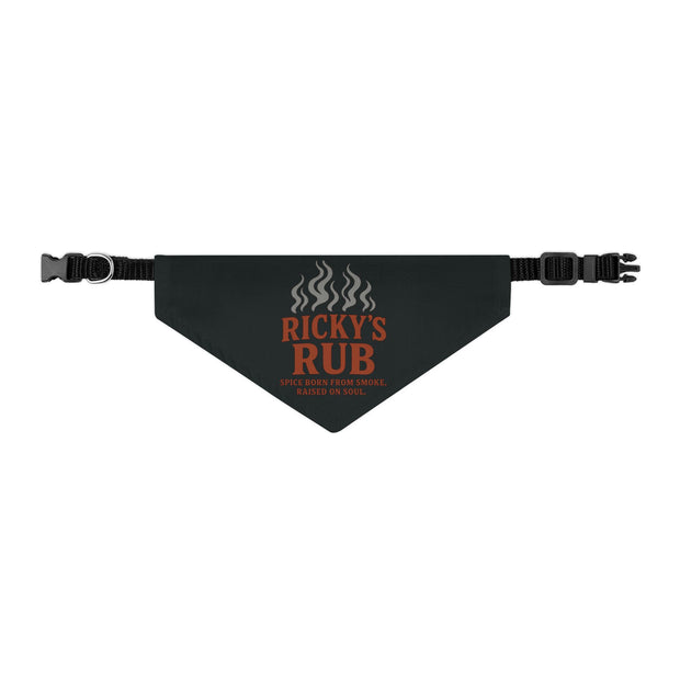 “Dog Bandana Collar – personalized stylish pet accessory by Ricky’s Rub”