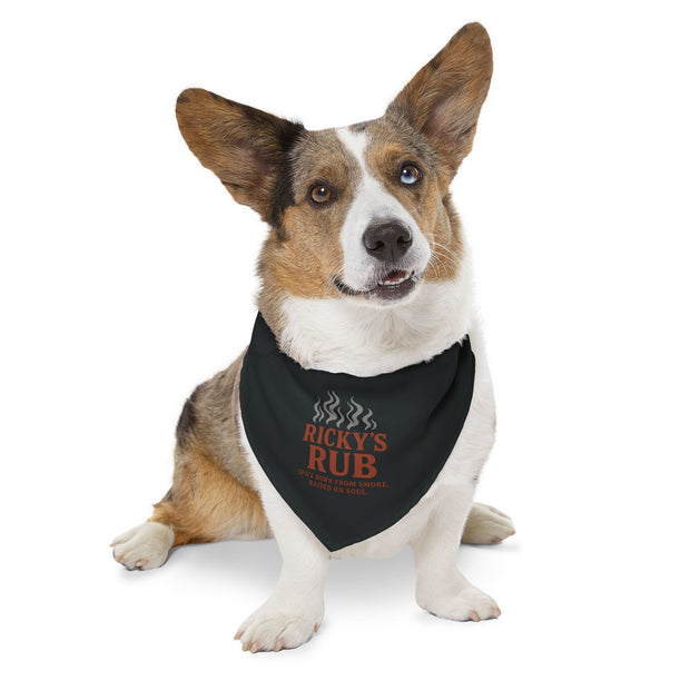 “Dog Bandana Collar – personalized stylish pet accessory by Ricky’s Rub”