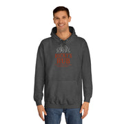 “Unisex College Hoodie – cozy and stylish sweatshirt for fall fashion”