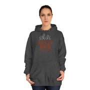 “Unisex College Hoodie – cozy and stylish sweatshirt for fall fashion”