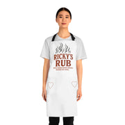 “BBQ Cooking Apron – chef’s apron with pockets featuring Spread the Love with Ricky’s Rub design”