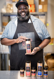 Ricky’s Rub Trio – 4oz Signature Sampler (Sunday Smoke, Smoke Show Savory & Ricky’s Sweet Fire)